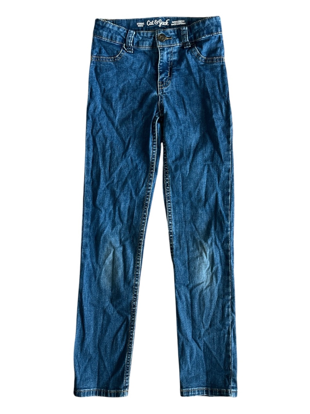 Cat & Jack Dark Blue Girls Skinny Jeans Size 10